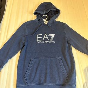 Men’s Emporio Armani Blue Sweater
